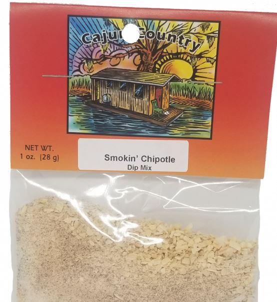 NolaCajun Cajun Country Smokin Chipotle Dip Mix Louisiana Cajun Dip New Orleans