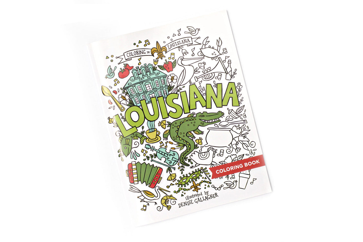 NolaCajun Louisiana Coloring Book Activity Book New Orleans Cajun Kids Gift