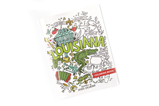 NolaCajun Louisiana Coloring Book Activity Book New Orleans Cajun Kids Gift