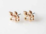 NolaCajun Fleur De Lis Post Earrings Louisiana New Orleans Jewelry