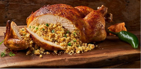 NolaCajun Big Easy Stuffed Chicken Cheddar Cheese Jalapeno Cornbread Louisiana Cajun Stuffed Chicken