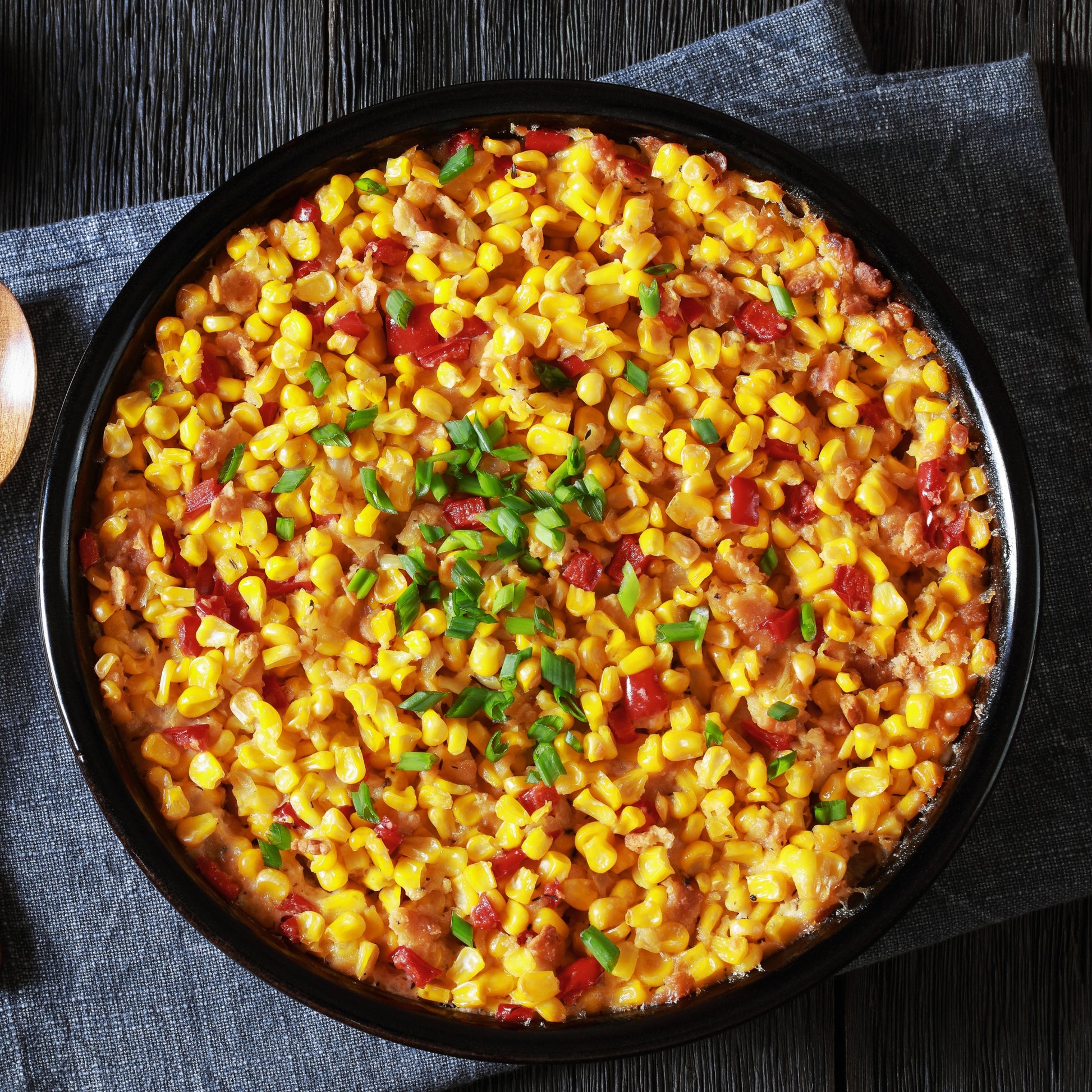 NolaCajun Smothered Corn Maque Choux Louisiana Cajun Side Dish New Orleans
