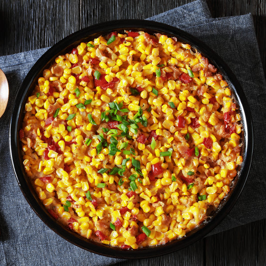 NolaCajun Smothered Corn Maque Choux Louisiana Cajun Side Dish New Orleans