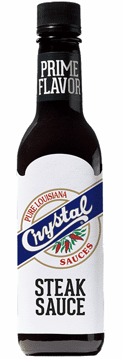 NolaCajun Crystal Steak Sauce Louisiana bold steak and meat sauce bottle