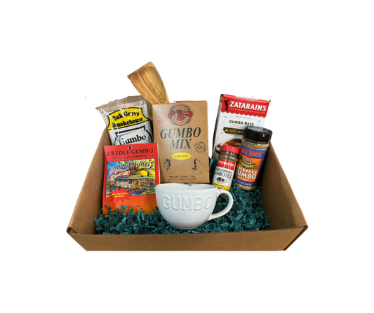NolaCajun Gift Box Get Up and GUMBO Louisiana Cajun Gumbo Gift Set New Orleans