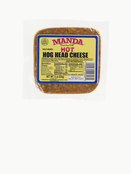 NolaCajun Manda Hog Head Cheese Package View Louisiana Cajun Specialty Meat