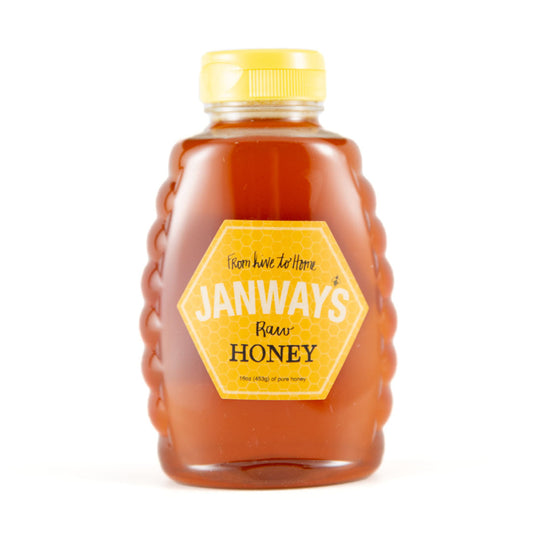 NolaCajun Janway's Raw Honey 16 OZ Louisiana Raw Honey Cajun Natural Sweet