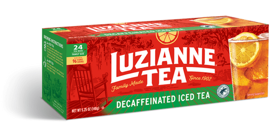 NolaCajun Luzianne Tea Decaffeinated Louisiana Decaf Sweet Tea Southern