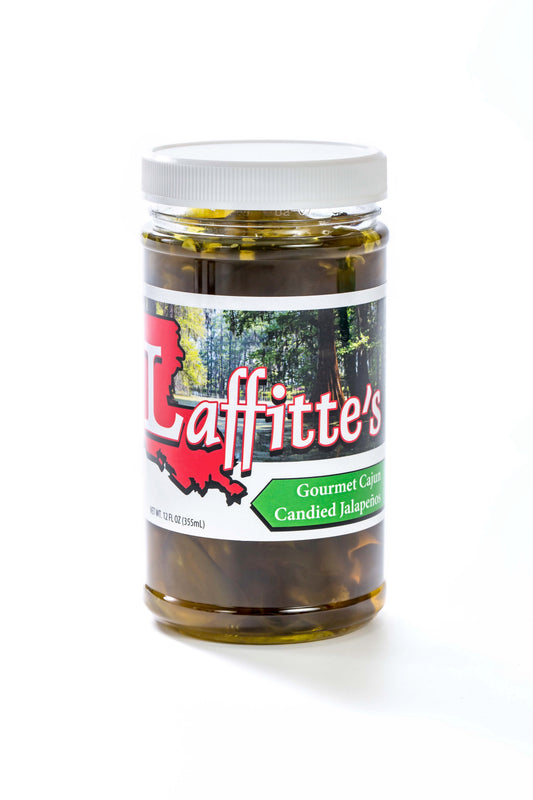 NolaCajun Laffittes Gourmet Cajun Candied Jalapenos Louisiana Cajun Condiment New Orleans