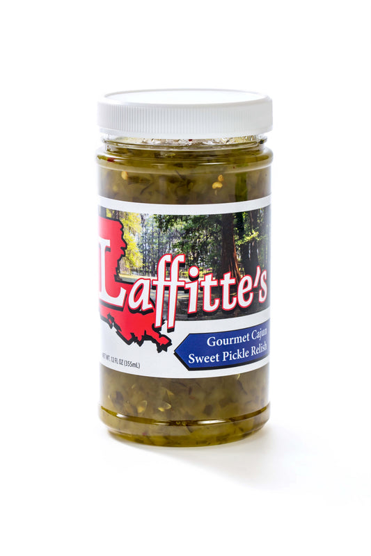 NolaCajun Laffittes Gourmet Cajun Sweet Pickle Relish Louisiana Cajun Condiment New Orleans
