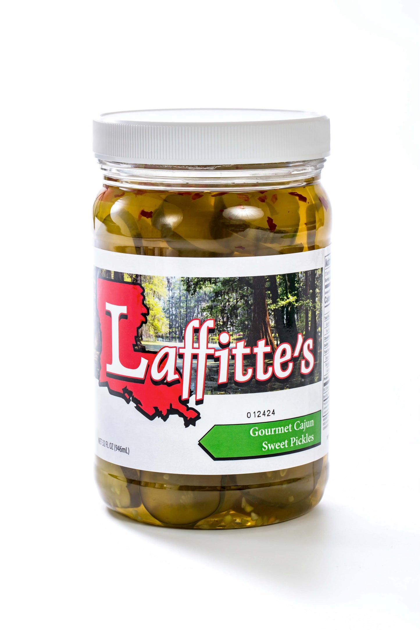 NolaCajun Laffittes Gourmet Cajun Sweet Pickles Louisiana Cajun Condiment New Orleans