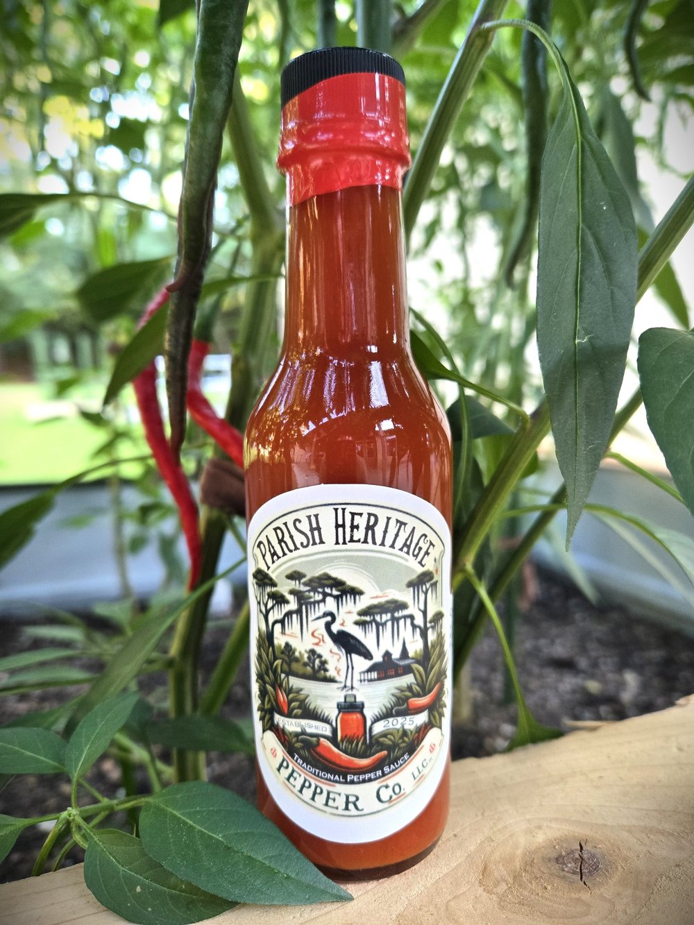 NolaCajun Parish Heritage Cayenne Pepper Sauce Louisiana Cajun Cayenne Hot Sauce