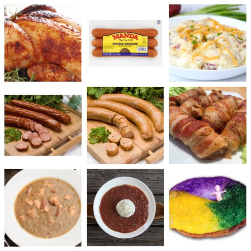 NolaCajun Louisiana Lagniappe Sampler Box Louisiana Cajun Gift Sampler New Orleans