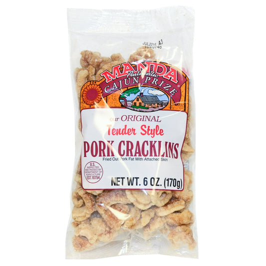 NolaCajun Manda Pork Cracklin Louisiana Cajun Pork Cracklins Classic