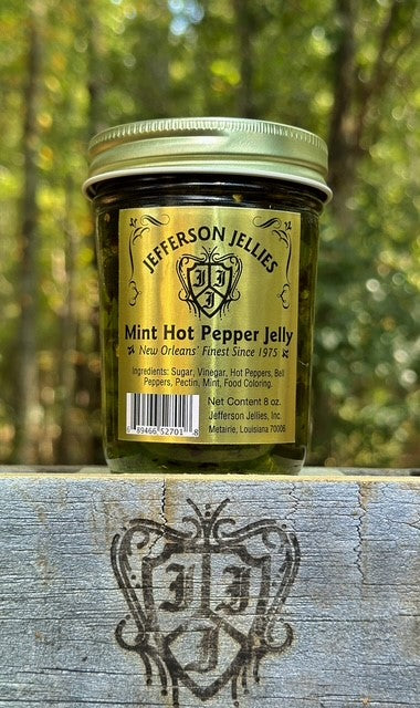 NolaCajun Jefferson Jellies Mint Hot Pepper Jelly Louisiana Artisan Jelly Cajun