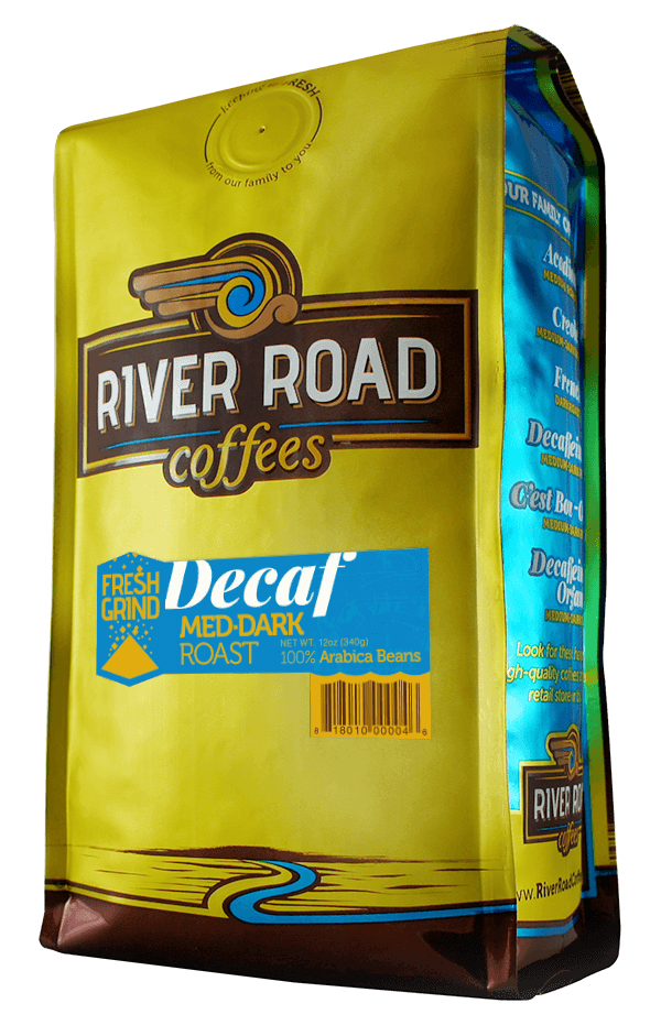 NolaCajun River Road Coffees Decaf Blend Louisiana Decaffeinated Coffee New Orleans Roast