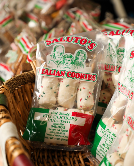 NolaCajun Saluto's Italian Fig Cookies Louisiana Italian Cookie New Orleans Gift