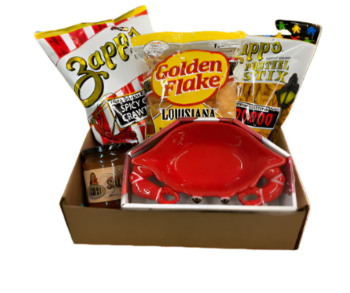 NolaCajun Gift Box Snack Attack Louisiana Cajun Snack Gift Set New Orleans
