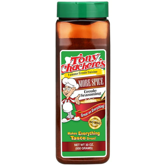 NolaCajun Tony Chachere's More Spice Creole Seasoning Package Louisiana Bold Cajun Spice