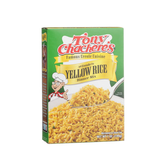 NolaCajun Tony Chachere's Yellow Rice Dinner Mix Louisiana Cajun Yellow Rice