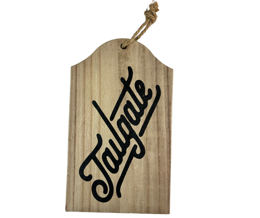 NolaCajun Wood Tailgate Cutting Board Louisiana Football Carved Serving Board