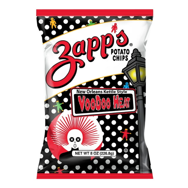 NolaCajun Zapp's Potato Chips Hotter N Hot Louisiana Extra Spicy Cajun Chip