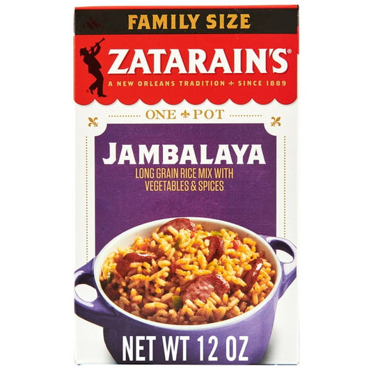 NolaCajun Zatarain's Jambalaya Mix Package Louisiana Cajun Jambalaya Seasoning