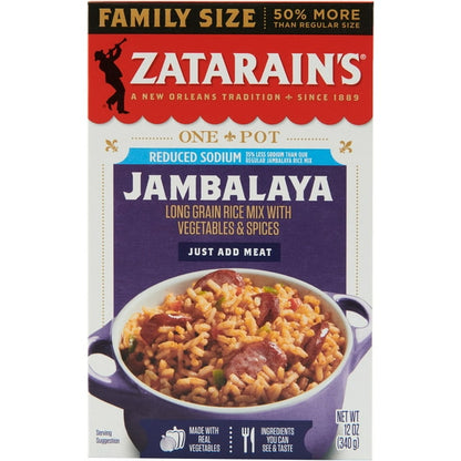 NolaCajun Zatarain's Jambalaya Mix Bulk Louisiana Cajun Jambalaya Large Size