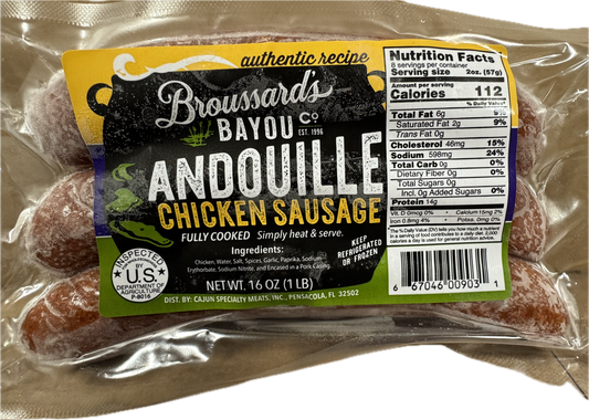 NolaCajun Cajun Andouille Chicken Sausage Louisiana Cajun Andouille Chicken