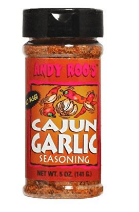NolaCajun Andy Roos Cajun Garlic Seasoning Louisiana Cajun Spice New Orleans