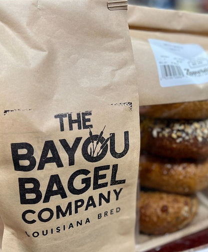 NolaCajun Bayou Bagels Front View Louisiana New Orleans Artisan Bagels Cajun