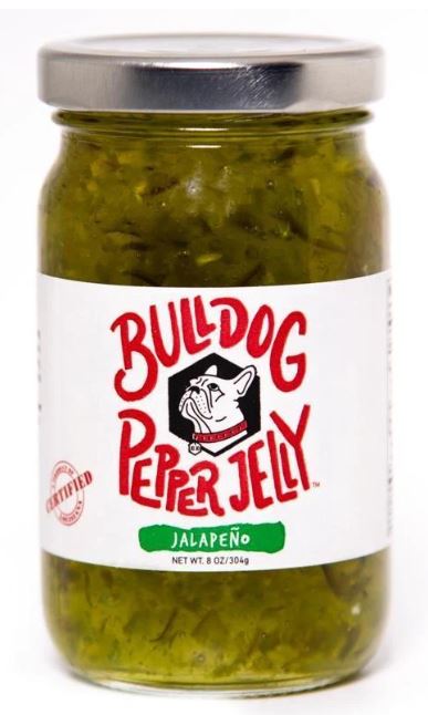 NolaCajun Bull Dog Jalapeno Pepper Jelly Louisiana Cajun Condiment New Orleans