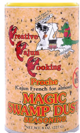 NolaCajun Creative Cajun Cooking Magic Swamp Dust Seasoning Louisiana Cajun Spice New Orleans