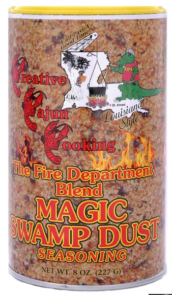 NolaCajun Creative Cajun Cooking Magic Swamp Dust Fire Department Blend Louisiana Cajun Spice