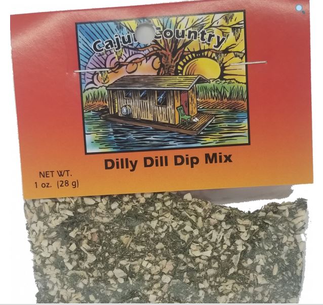 NolaCajun Cajun Country Dilly Dip Mix Louisiana Cajun Dip New Orleans