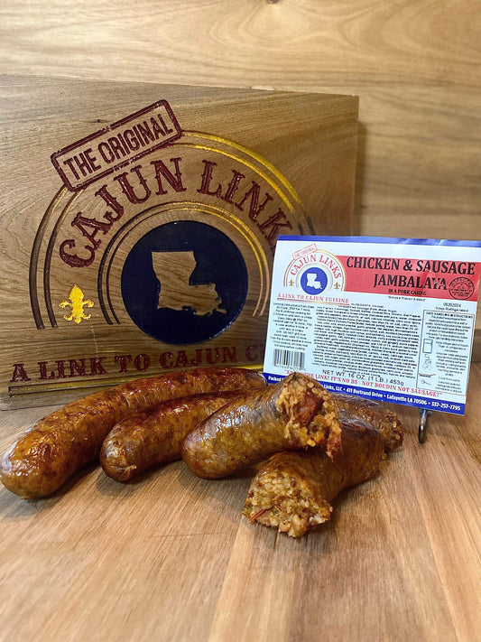 NolaCajun The Original Cajun Links Chicken and Sausage Jambalaya Louisiana Cajun New Orleans