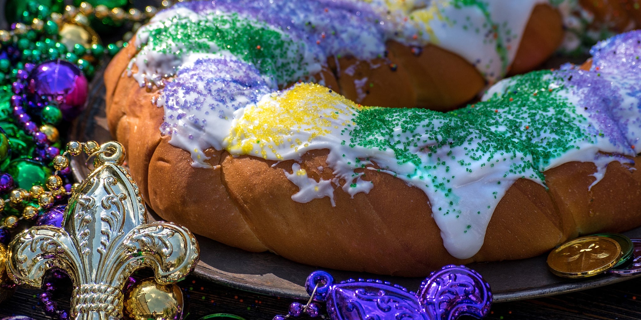 New Orleans King Cakes for Mardi Gras delivered coast to coast