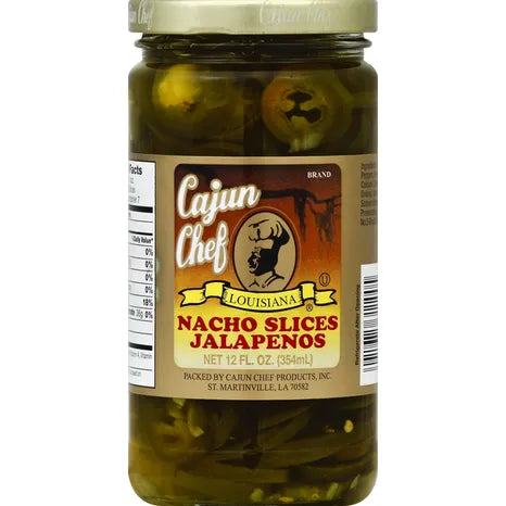 Cajun Chef Nacho Sliced Jalapenos