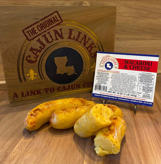 NolaCajun The Original Cajun Links Macaroni and Cheese Louisiana Cajun Pasta New Orleans