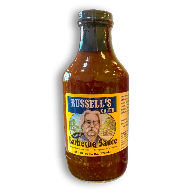 NolaCajun Russell's Cajun Barbecue Sauce Louisiana BBQ Sauce Cajun Flavor
