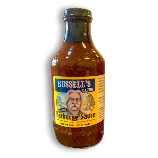 NolaCajun Russell's Cajun Barbecue Sauce Louisiana BBQ Sauce Cajun Flavor