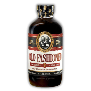 Pheris & James Classic New Orleans Old Fashioned Non-Alcoholic Cocktail Mix 8 fl oz