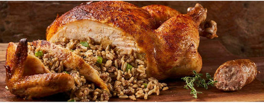 NolaCajun Big Easy Stuffed Chicken Pork and Sausage Jambalaya Louisiana Cajun Stuffed Chicken