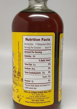 NolaCajun Steens Southern Made Blended Syrup Bottle Louisiana Cane Syrup New Orleans