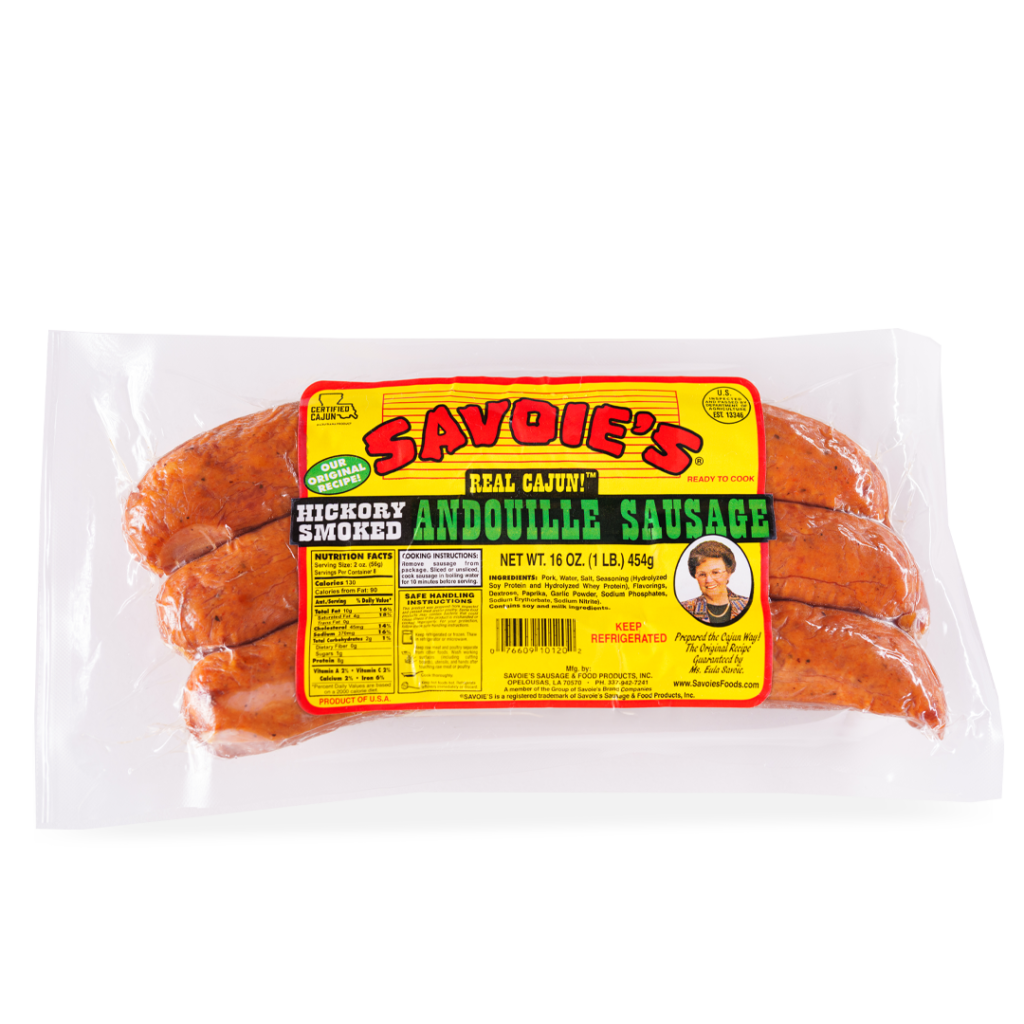 NolaCajun Savoie's Andouille Sausage Louisiana Cajun Andouille New Orleans
