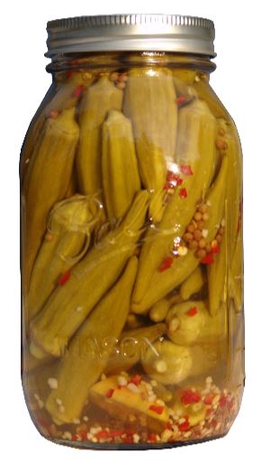 NolaCajun Stuarts Cajun Dill Okra 28oz Package Louisiana Cajun Pickled Okra New Orleans