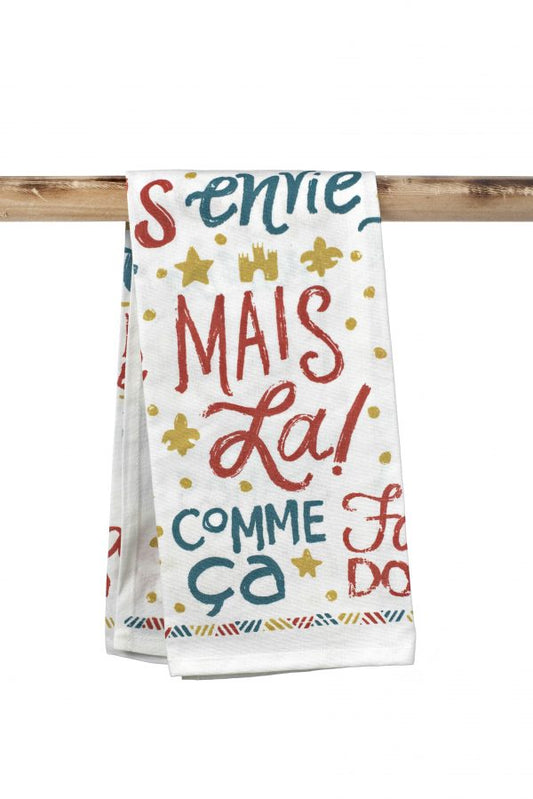 NolaCajun Kitchen Towel Mais Las Louisiana Cajun Expression