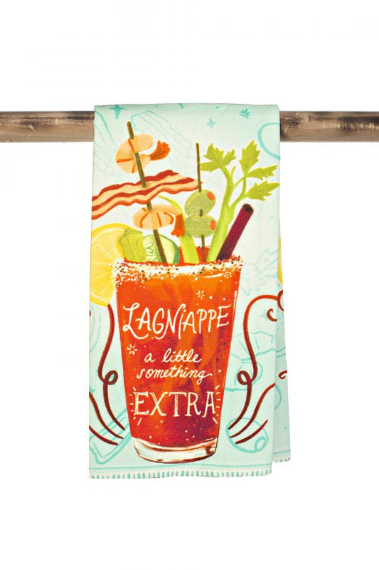 NolaCajun Kitchen Towel Lagniappe Louisiana Cajun Gift