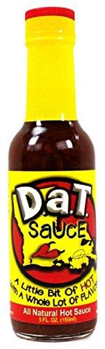NolaCajun D.a.T. Sauce original Louisiana hot sauce and dipping sauce bottle