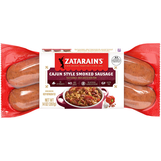 NolaCajun Zatarains Cajun Style Smoked Sausage Louisiana